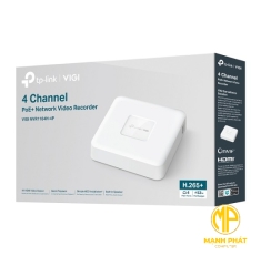 Đầu ghi video mạng VIGI 4 kênh PoE+ VIGI NVR1104H-4P