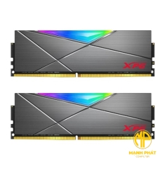 RAM ADATA XPG D50 DDR4 16GB (2*8G) 3200 TUNGSTEN GREY RGB (AX4U32008G16A-DT50) [RAM KIT16]