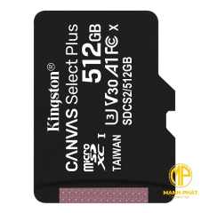 Thẻ Nhớ Kingston MicroSD Canvas Select Plus 512GB SDCS2/512GBSP