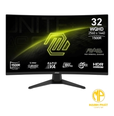 Màn hình gaming MSI MAG 321CQF E18 (32inch WQHD VA 180Hz 0.5ms Cong AI Vision)