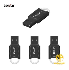 Lexar 64GB JumpDrive V40 USB 2.0 Flash Drive, Đen (LJDV40-64GAB)