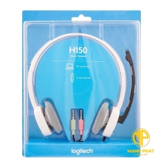 Tai nghe On-ear Logitech H150 Trắng (981-000453)