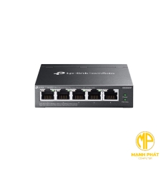 Bộ chuyển mạch Easy Managed Switch Omada 5 Cổng Gigabit với 4 Cổng PoE+ TP-Link ES205GP 