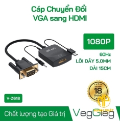 Bộ chuyển đổi VGA sang HDTV VegGieg VZ618 (BC VZ618)
