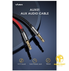 Cáp âm thanh AUX 3.5mm 100cm AUX01