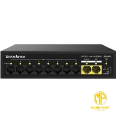 Bộ chuyển mạch PoE Lite 10 cổng 100M với 8 cổng PoE TENDA S110PC