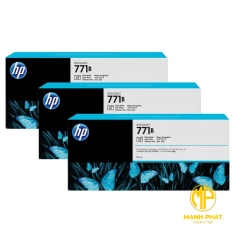 Mực in HP 771 3x775ml Photo Black Ink Cartridge (B6Y29A)