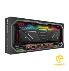RAM GEIL POLARIS BLACK RGB DDR5 16G 5600 (GAOSG516GB5600C38ASC)