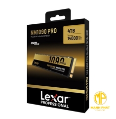 Ổ cứng SSD Lexar (LNM109P004T-RNNNG) NM1090 PRO 4TB M.2 PCIe Gen5 x4 NVMe 