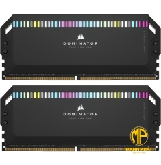Ram Corsair (CMT64GX5M2B5600C40) DDR5 5600MHz 64GB (2x32GB) DIMM DOMINATOR PLATINUM RGB Black Heatspreader RGB LED C40 1.25V