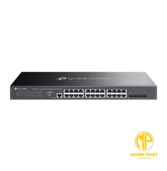Omada SG3428X-M2 L2+ Managed Switch 24 cổng 2.5Gbps RJ45 và 4 khe 10G SFP+
