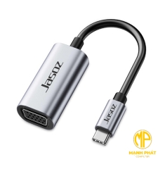 Đầu chuyển đổi tín hiệu JASOZ T-H104 Type-C sang VGA Hỗ trợ độ phân giải 1080p