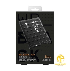 Ổ cứng di động Western BLACK (WDBA2W0020BBK-WES1) P10 2TB GAME DRIVE