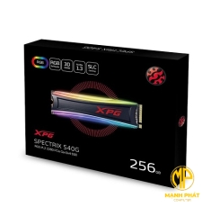 SSD ADATA PCIE S40G RGB 256GB (AS40G-256GT-C)