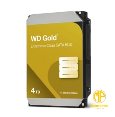 Ổ cứng Western Digital Gold WD HDD GOLD 4TB 3.5inch Sata3/256MB/7,200RPM/5years warranty | WD4004FRYZ