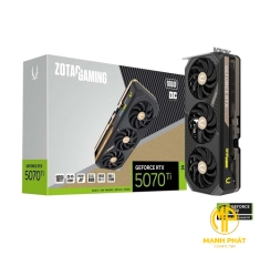VGA ZOTAC GAMING GEFORCE RTX 5070 Ti SOLID OC 16GB GDDR7 256bit (ZT-B50710J-10P)