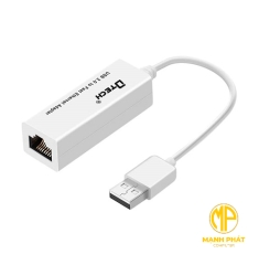 Cáp chuyển đổi USB 2.0 sang RJ45 Dtech DT-5036A