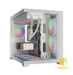 Vỏ case Gamdias AURA GC10M V2 ARGB WH (CAAURAGC10MV2WHGA)