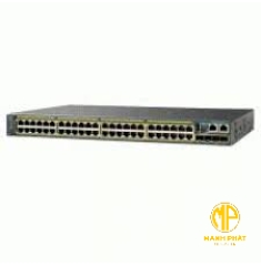 Switch Cisco WS-C2960+48TC-S - 48 10/100 + 2 T/SFP LAN Lite