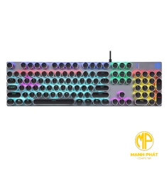 Keyboad cơ blueSwich HP GK400Y Bạc  Led (USB)