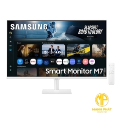 Màn Hình thông minh SAMSUNG LS32FM701UEXXV (32inch VA 4K 60Hz 4ms Speaker - màu trắng)