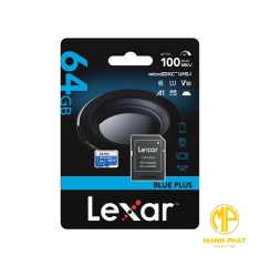 Thẻ nhớ Lexar (LMSBLPL064G-BNANG) BLUE PLUS microSDXC 64GB