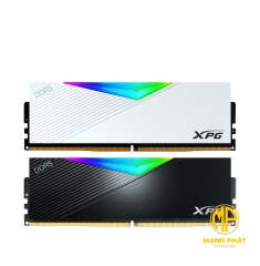 Ram Adata XPG LANCER RGB DDR5 32GB Buss 6000MHz BLACK / WHITE | AX5U6000C3032G-CLARBK