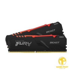 Ram PC KF552C40BBK2-32| Kingston Fury 32GB 5200MHz DDR5 CL40 DIMM (Kit of 2) FURY Beast Black