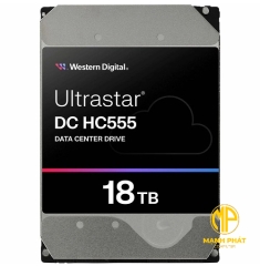 Ổ cứng HDD WD Ultrastar DC HC555 18TB 3.5″ SATA 3 (WUH722018CLE6L4)