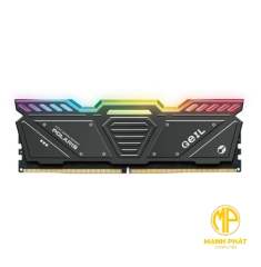  Dram GEIL D5 RGB Heatsink POLARIS BLACK RGB DDR5 16G Buss 6000 GOSG516GB6000C38BSC 	