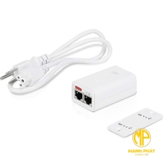 PoE Ubiquiti 48V-0.5A cổng 1Gb POE-48-24W-G