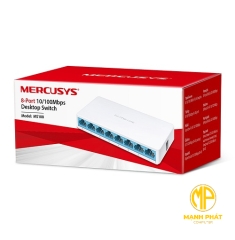 Switch Để Bàn 8 cổng 10/100Mbps Mercusys MS108 