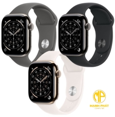 Apple Watch Series 11 GPS + Cellular Mặt Titanium 46mm dây Sport Band (MFCW4SA/A, MFCX4SA/A, MFD14SA/A, MFD24SA/A, MFD54SA/A, MFD64SA/A Apple VN)