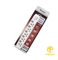 Ổ Cắm Điện Đa Năng Chống Sét Huntkey PZC504(2M)