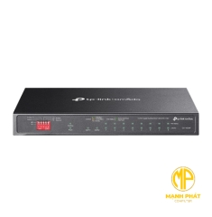 Bộ chuyển mạch để bàn không quản lý 10 cổng Gigabit DS110GMP Omada với 8 cổng PoE+