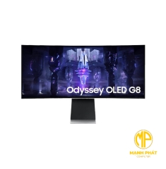 Màn hình cong Samsung Odyssey Oled G8 LS34BG850SEXXV 34inch UWQHD OLED 175Hz ( HDMI, Mini-Displayport, USB Type-C)