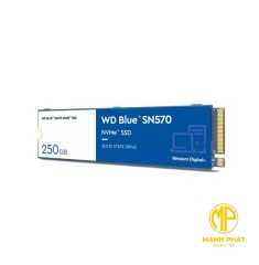 Ổ cứng SSD WD Blue SN570 250GB NVMe PCIe Gen3x4 (WDS250G3B0C)