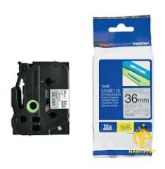 TZe-M941	 - Nhãn TZe bạc -  Chữ đen trên nền bạc 18mm