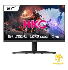 Màn hình HKC MG27Q320 (27inch Fast IPS 320hz 2K HDR 400-DCI-P3 90% 1.07B Colors HDMI DP - Treo tường)