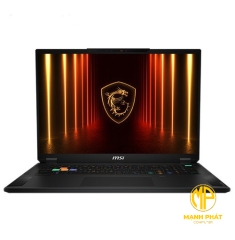 MSI Stealth 18 HX AI A2XWIG 017VN (intel Ultra 9 275HX | Ram 32GB | SSD 2TB | RTX 5080 | 18inch UHD+ 120Hz | Win 11 | Đen)