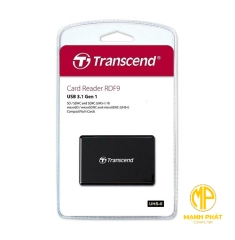 Đầu đọc thẻ nhớ USB 3.1 Transcend TS-RDF9K2 Màu Đen