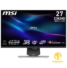 Màn Hình MSI MPG 274URDFW E16M (27inch IPS 4K Dual Mode UHD 160Hz và FHD 320Hz - 0.5ms)