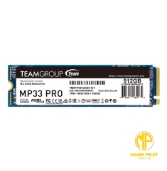 Ổ cứng SSD TeamGroup MP33 PRO 512GB M.2 PCIe Gen3x4