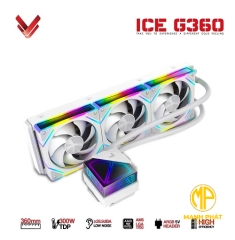 Tản Nhiệt Nước AIO VSP ICE G360 White (G360 3 Fan)