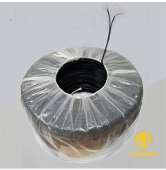 Dây Dropwire Camera 2x(2x0.4)Cu + (7/0.33)St PVC ( 300m) VCOM Dây 4 lõi 1 tim, có thép treo lõi 0,4 D224001
