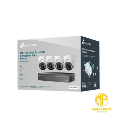 Bộ camera quan sát toàn màu 4MP VIGI IPC & NVR PoE+ 4 kênh VIGI NK4P-T4425-2T