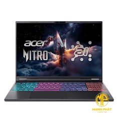 Acer Gaming Nitro V 16 AI ProPanel ANV16S-61-R0B8 NH.QXQSV.001 (Ryzen™ AI 5 340 | Ram 16GB | SSD 512GB | RTX 5050 | 16inch FHD+ 180Hz | Win 11 | Đen)