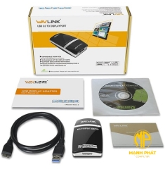 Bô chuyển đổi USB - Displayport Wavlink WS-UG 5501 DP