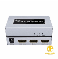 Bộ chia HDMI 1 ra 2 Dtech DT-7142a (1.4)