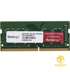 Bộ nhớ Ram Synology D4ES02-4G DDR4 ECC SODIMM 3200MHz
